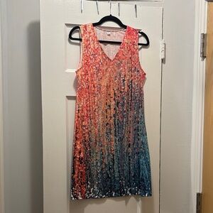 ExclusiveLMSM Colorful Gradient Mini Dress